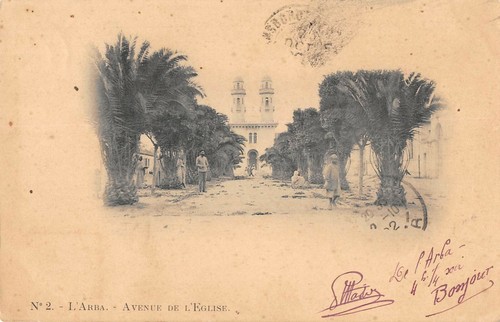Cpa algerie arba avenue de - cpa,