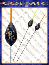 Flotteur Colmic "HYBRID RIVER" 0.3-6.0 gr. tige en fibre de verre et arbre creux