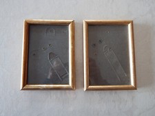 PAIRE DE PETITS CADRES  EN