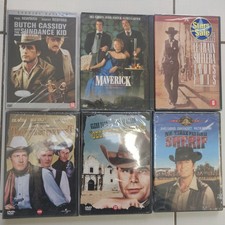 Lot de 6 DVD GRANDS WESTERN