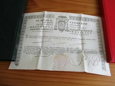 Bulle papale pontificale 1814