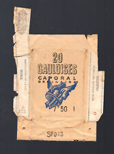 paquet cigarettes 20 GAULOISES CAPORAL  (P42399)