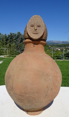 Cruche terre cuite mambila - cruche,