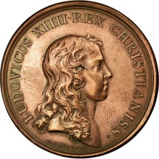 France, Médaille, Louis XIV