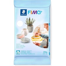 [8103-0] FIMO Pâte à modeler durcissant à l'air, 250 g, blanc