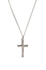 Pendentif croix en argent