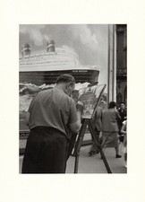 X129 Willy RONIS. "Peintre sur