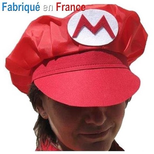 Casquette mario - casquette,