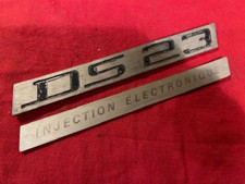 SIGLE DE COFFRE ARRIERE ORIGINAL CITROEN DS 23 INJECTION ELECTRONIQUE