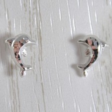 Boucles D'Oreilles or Blanc