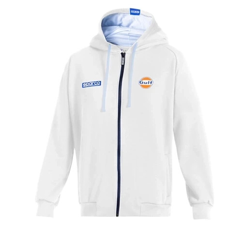 Sweat capuche blanc sparco - capuche,