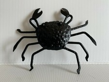 Crabe en métal Décoration Murale vintage An 50's 60's 70's