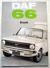 Catalogue DAF 66 BREAK 