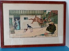 Cecil Aldin,  ancienne estampe