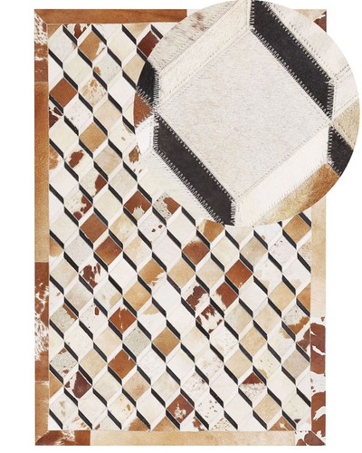 Beliani tapis patchwork - -,