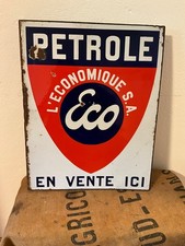 Plaque emaillée ancienne