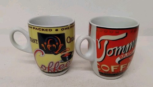 Paire mugs café 9 cm - de, À