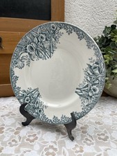 Assiette Ancienne Narcisses – A. Lebacqz & M. Bouchart Saint-Amand Terre de Fer