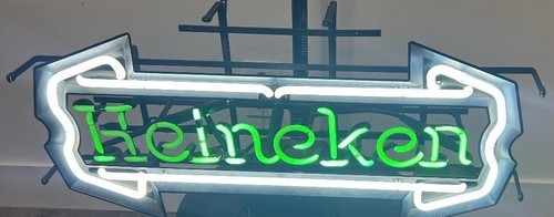 Heineken lighted neon style - lighted,