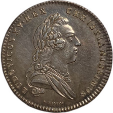 Jeton Louis XV Etats de Bretagne Rennes 1768