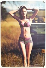 Affiche Lingerie AUBADE Collection FLEUR DE POMMIER