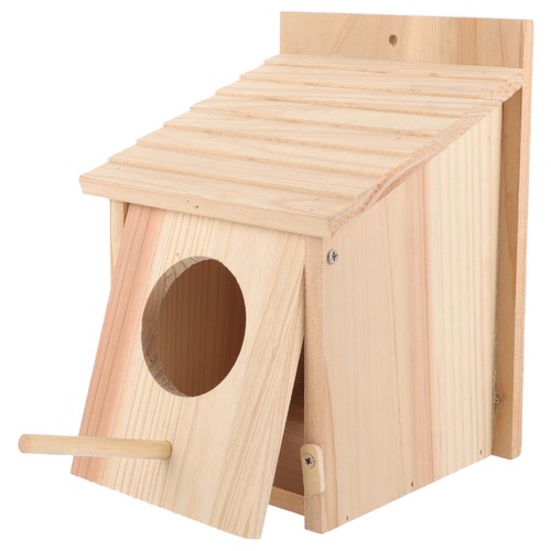 Nichoir suspendu bois maison - nichoir,