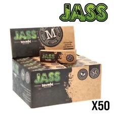 JASS TIPS BROWN Boite 50 Carnets Filtres Carton - 2 Largeurs 