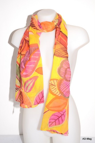 Foulard étole femme palme - /,