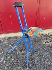 Framar Tabouret de Bar pliable Réglable en Hauteur 66 à 84cm de haut