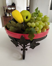 Ancienne coupe à fruit verre