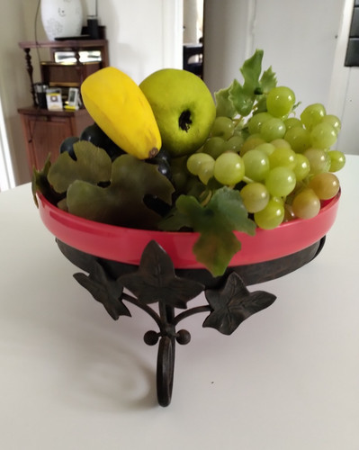 Ancienne coupe fruit verre - ancienne,