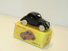 DINKY TOYS atlas en métal, voiture simca 5  noir