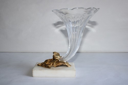 Vase cornet cristal de - vase, en