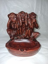 Cendrier singes sagesse - 3, –