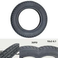 Pneu gonflé pneu de remplacement caoutchouc épaissi pneu 10 pouces 10x2-6,1 45