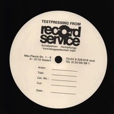Michelle Circle Test Pressing