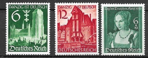 Timbres 1939 allemagne - timbres,