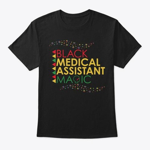 Black medical assistant - black,