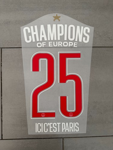 Flocage champions europe 25 - champions, of