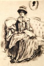 XIXe The Old Settee signé