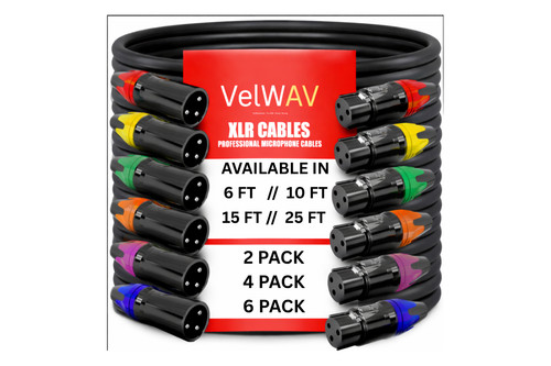 Velwav xlr microphone cable - xlr,