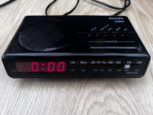 Radio réveil vintage philips - radio,
