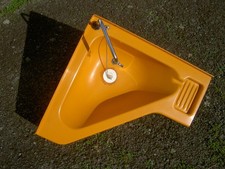 Evier angle plastique - d'angle, orange