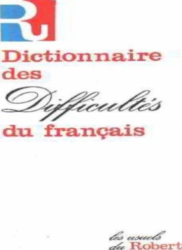 Dictionnaire des difficultés