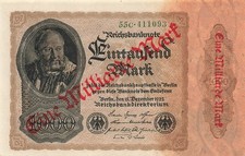 Reichsbanknote 1 milliard de
