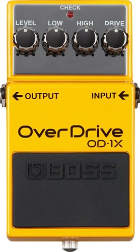 Pédales effet boss 1x - boss, od-1x