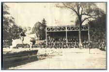 France, Concours d'équitation  vintage silver print Tirage argentique  