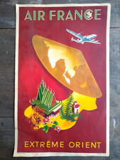 ORIGINAL VINTAGE POSTER AIR