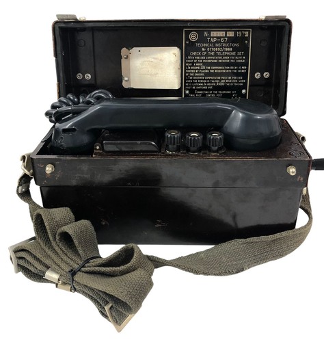 Téléphone champ militaire - téléphone,
