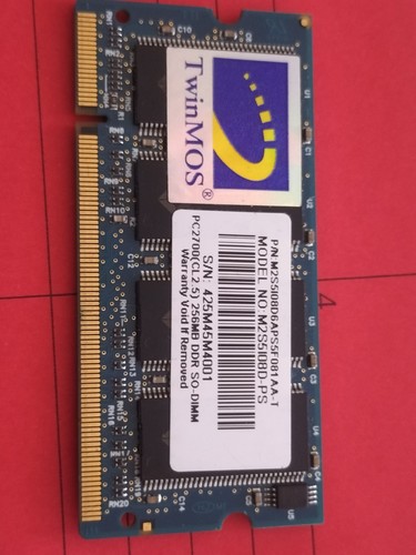 Twinmos ram pc2700 - pc2700, 256mb